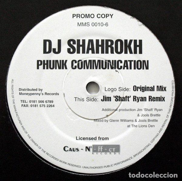 Vinyl records: DJ Shahrokh &ndash; Phunk Communication (Vinyl, Miss Moneypenny's Music MMS 0010-6)
