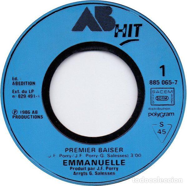 Discos de vinilo: Emmanuelle &ndash; Premier Baiser (Vinyl, AB Hit 885 065-7) - Foto 3