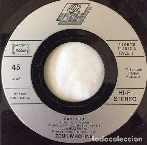 Discos de vinilo: Zouk Machine &ndash; Sa K&eacute; Cho (Vinyl, Ariola 114 612) - Foto 3