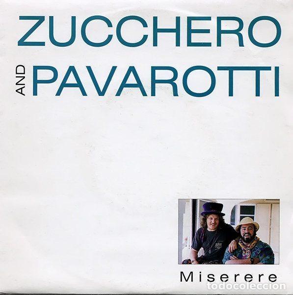 Discos de vinil: Zucchero And Pavarotti &ndash; Miserere (Vinyl, London Records 864 400-7)