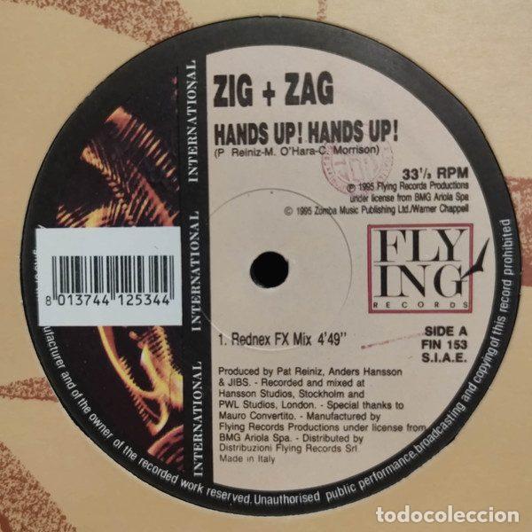 Dischi in vinile: Zig + Zag &ndash; Hands Up! Hands Up! (Vinyl, Flying International FIN 153)