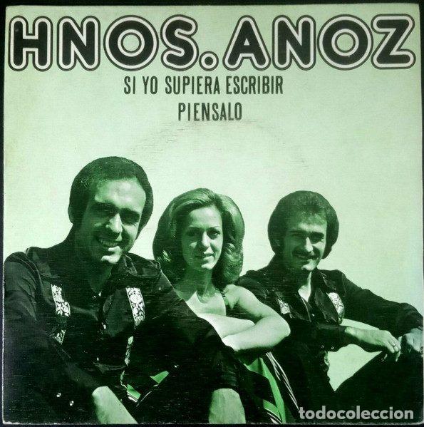 Discos de vinil: Hermanos Anoz &ndash; Si Yo Supiera Escribir - Pi&eacute;nsalo (Vinyl, RCA Victor ECP-3016)
