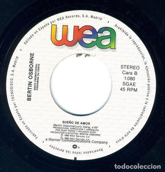 Discos de vinilo: Bert&iacute;n Osborne &ndash; Isla Tropical (Vinyl, WEA 1.080) - Foto 4