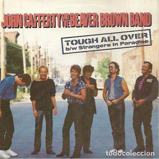 Disques de vinyle: John Cafferty And The Beaver Brown Band &ndash; Tough All Over (Vinyl, Scotti Bros. Records SCTA 6254...