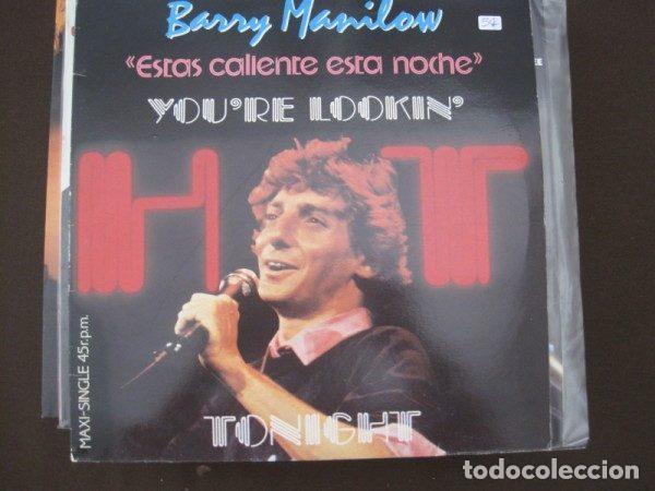 Disques de vinyle: Barry Manilow &ndash; You're Lookin' Hot Tonight = Estas Caliente Esta Noche (Vinyl, Arista F-600983)