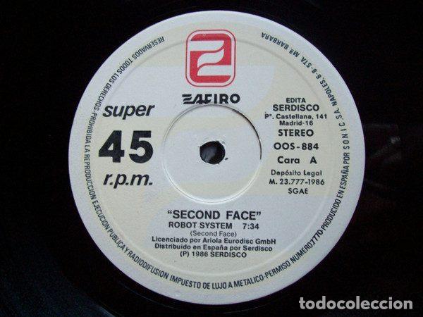 Discos de vinilo: Second Face &ndash; Robot System (Vinyl, Zafiro OOS - 884) - Foto 2