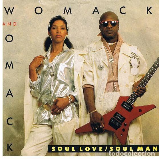 Disques de vinyle: Womack And Womack &ndash; Soul Love / Soul Man (Vinyl, Manhattan Records MT 16)