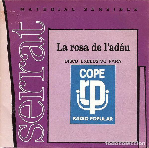 Vinyl-Schallplatten: Serrat &ndash; La Rosa De L'Ad&egrave;u (Vinyl, Ariola 112591)