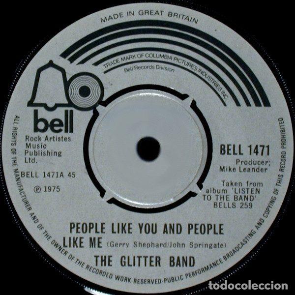 Disques de vinyle: The Glitter Band &ndash; People Like You And People Like Me (Vinyl, Bell Records BELL 1471)