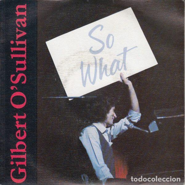 Discos de vinilo: Gilbert O'Sullivan &ndash; So What (Vinyl, Konga Music CS-120)