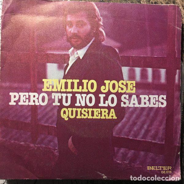 Dischi in vinile: Emilio Jos&eacute; &ndash; Pero Tu No Lo Sabes (Vinyl, Belter 08-616)