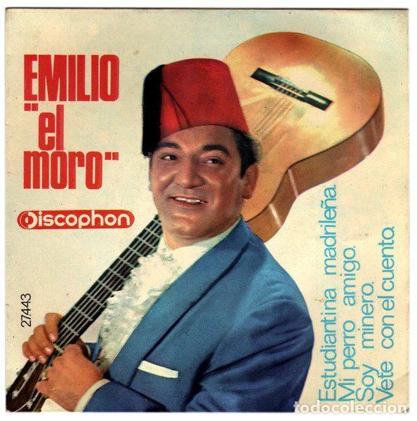 Discos de vinilo: Emilio &rdquo;El Moro&rdquo; &ndash; Mi Perro Amigo (Vinyl, Discophon 27.443)