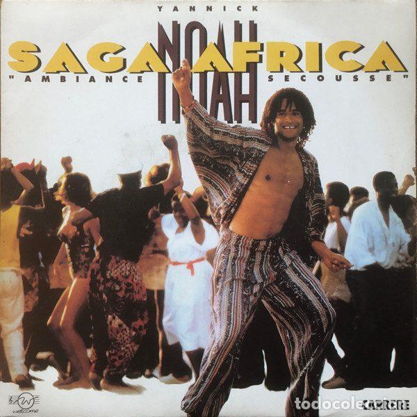 Vinyl records: Yannick Noah &ndash; Saga Africa &rdquo;Ambiance Secousse&rdquo; (Vinyl, Carrere 15107)