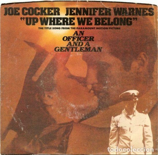 Vinyl-Schallplatten: Joe Cocker, Jennifer Warnes &ndash; Up Where We Belong (Vinyl, Island Records IL 7-99996)