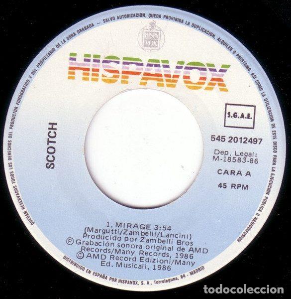 Discos de vinilo: Scotch &ndash; Mirage (Vinyl, Hispavox 545 2012497) - Foto 3