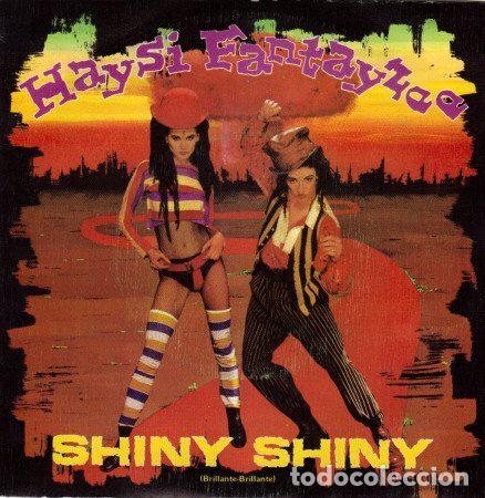 Vinyl records: Haysi Fantayzee &ndash; Shiny Shiny (Vinyl, Regard Records RG 106)