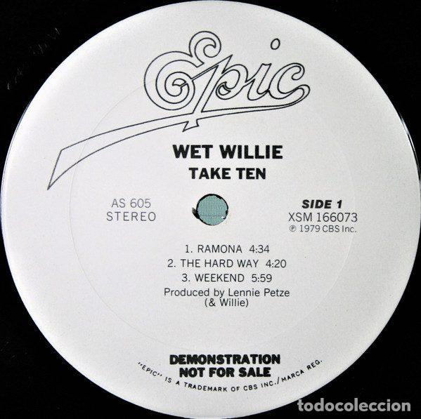 Vinyl records: Wet Willie &ndash; Take Ten (Vinyl, Epic AS 605)