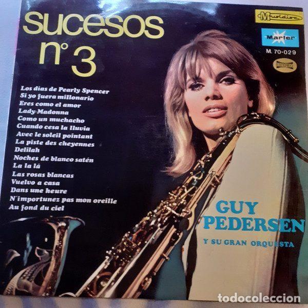 Dischi in vinile: Guy Pedersen Y Su Gran Orquesta &ndash; Sucesos N&deg; 3 (Vinyl, Musidisc M. 70-029 )