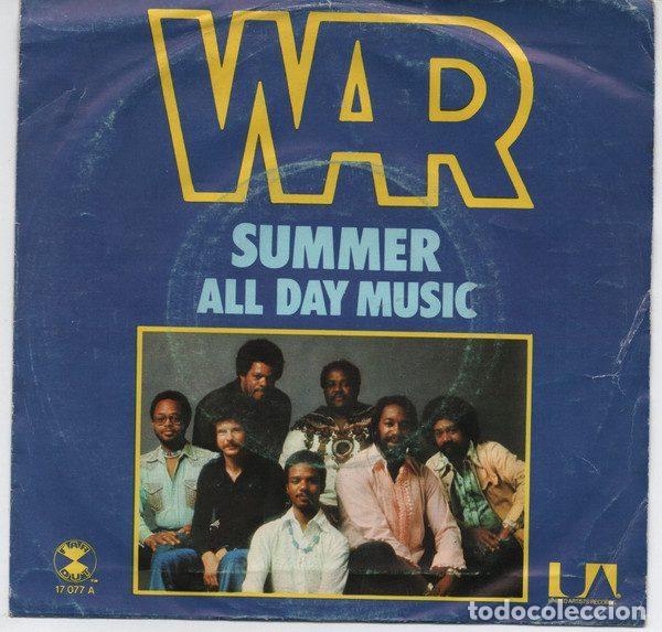 Vinyl records: War &ndash; Summer (Vinyl, United Artists Records 17 077 A)