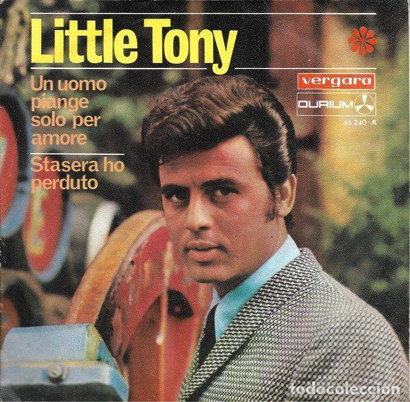 Disques de vinyle: Little Tony &ndash; Festival De San Remo 1968 (Vinyl, Durium 45.240 - A)