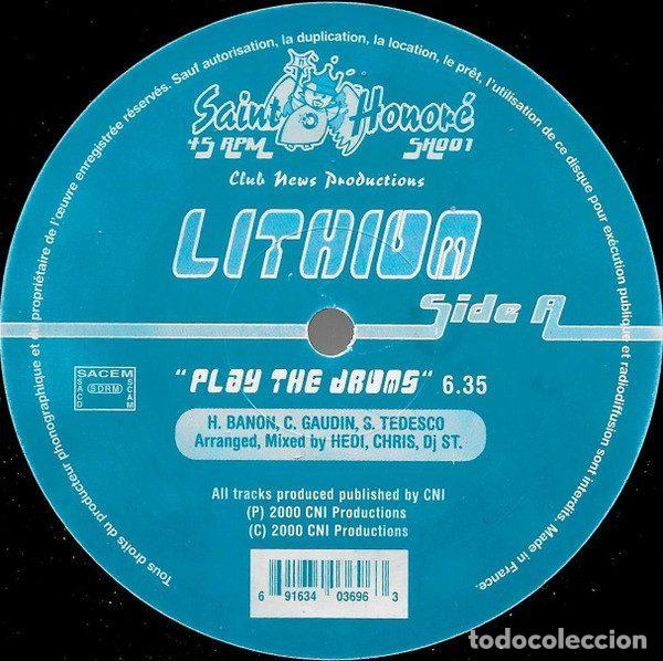 Vinyl-Schallplatten: Lithium &ndash; Play The Drums (Vinyl, Saint Honor&eacute; SH001)