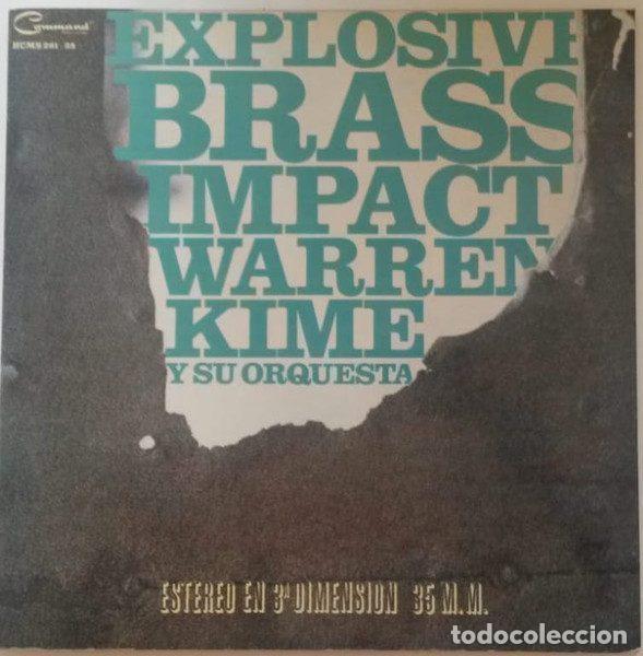 Discos de vinilo: Warren Kime Y Su Orquesta &ndash; Explosive Brass Impact (Vinyl, Command HCMS 281-25) - Foto 1