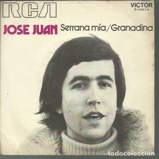 Vinyl records: Jos&eacute; Juan &ndash; Serrana M&iacute;a (Vinyl, RCA Victor 3-10574)