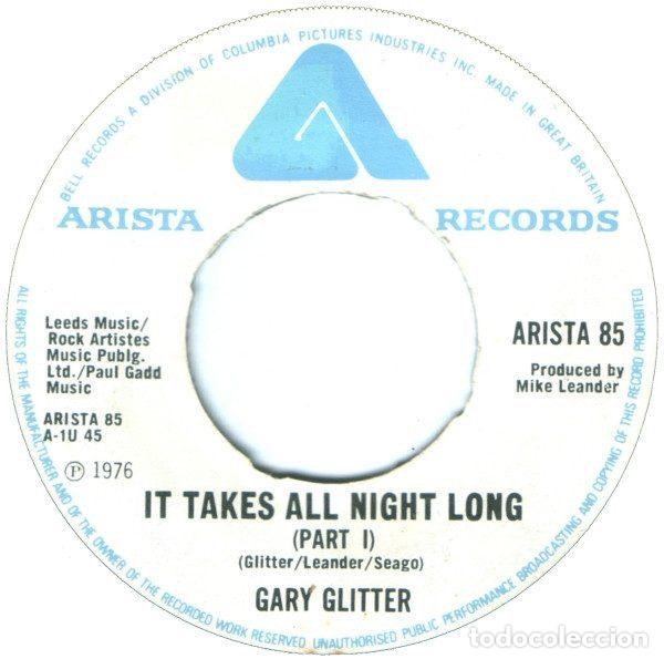 Vinyl-Schallplatten: Gary Glitter &ndash; It Takes All Night Long (Vinyl, Arista ARISTA 85)