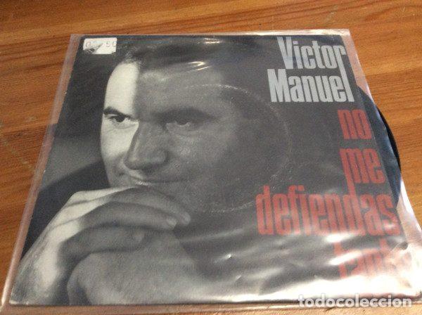 Vinyl-Schallplatten: V&iacute;ctor Manuel &ndash; No Me Defiendas Tanto (Vinyl, Ariola 1A 113177)