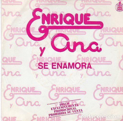 Vinyl records: Enrique Y Ana &ndash; Se Enamora (Vinyl, Hispavox 027)