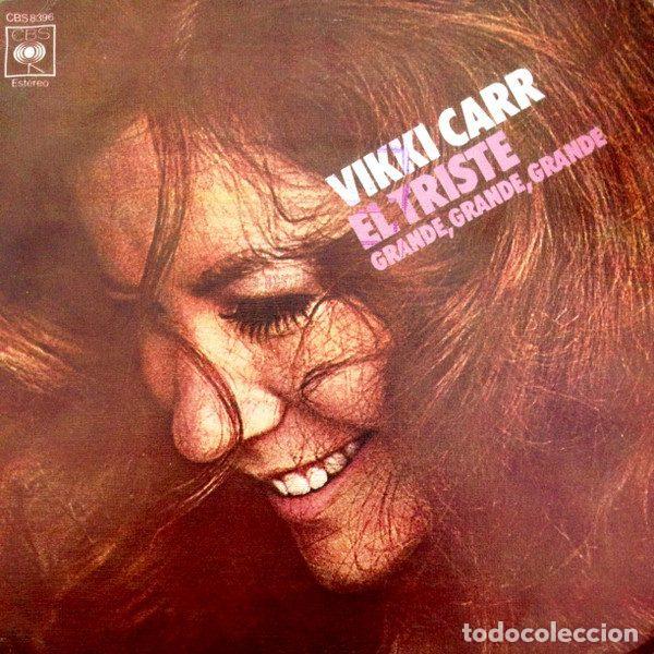Discos de vinilo: Vikki Carr &ndash; El Triste (Vinyl, CBS CBS 8396)
