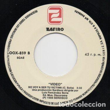 Discos de vinilo: Video &ndash; Satisfecho (Vinyl, Zafiro OOX-859) - Foto 4