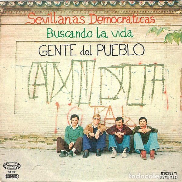 Disques de vinyle: Gente Del Pueblo &ndash; Sevillanas Democr&aacute;ticas (Vinyl, Movieplay 01.0283/1)