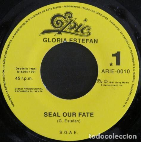 Discos de vinil: Gloria Estefan &ndash; Seal Our Fate (Vinyl, Epic ARIE-0010)