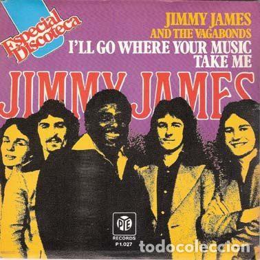 Discos de vinilo: Jimmy James And The Vagabonds &ndash; I'll Go Where Your Music Takes Me (Vinyl, Pye Records P 1.027)