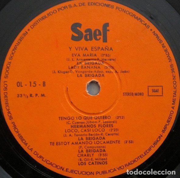 Discos de vinilo: Various &ndash; Y Viva Espa&ntilde;a (Vinyl, Saef OL - 15) - Foto 4