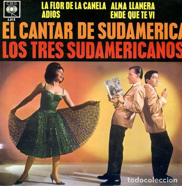 Discos de vinilo: Los Tres Sudamericanos &ndash; El Cantar De Sudamerica (Vinyl, CBS AGS 20.049)