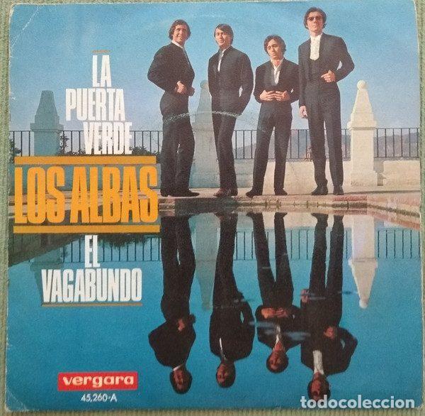 Disques de vinyle: Los Albas &ndash; La Puerta Verde / El Vagabundo (Vinyl, Vergara 45.260-A)