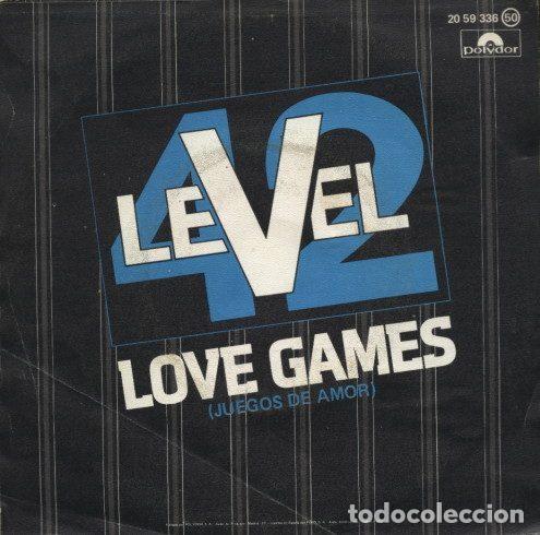 Dischi in vinile: Level 42 &ndash; Love Games = Juegos De Amor (Vinyl, Polydor 20 59 336)
