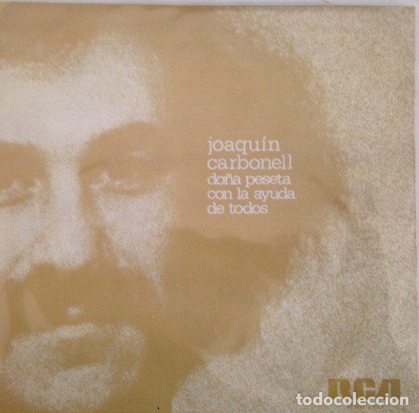 Disques de vinyle: Joaqu&iacute;n Carbonell &ndash; Do&ntilde;a Peseta / Con La Ayuda De Todos (Vinyl, RCA Victor SPBO-2421)