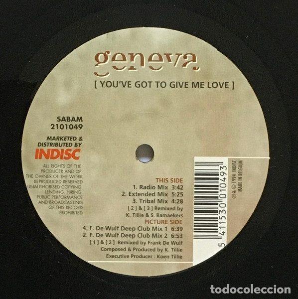 Vinyl-Schallplatten: Geneva &ndash; You've Got To Give Me Love (Vinyl, Indisc 2101049)