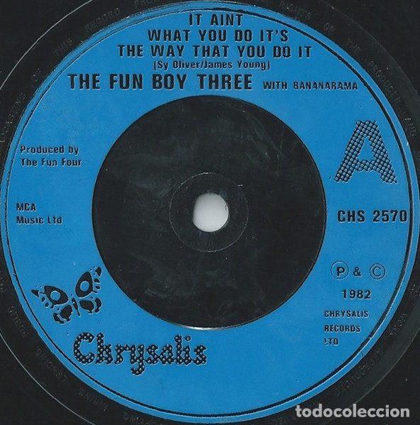 Vinyl-Schallplatten: The Fun Boy Three With Bananarama &ndash; It Aint What You Do It's The Way That You Do It (Vinyl,...
