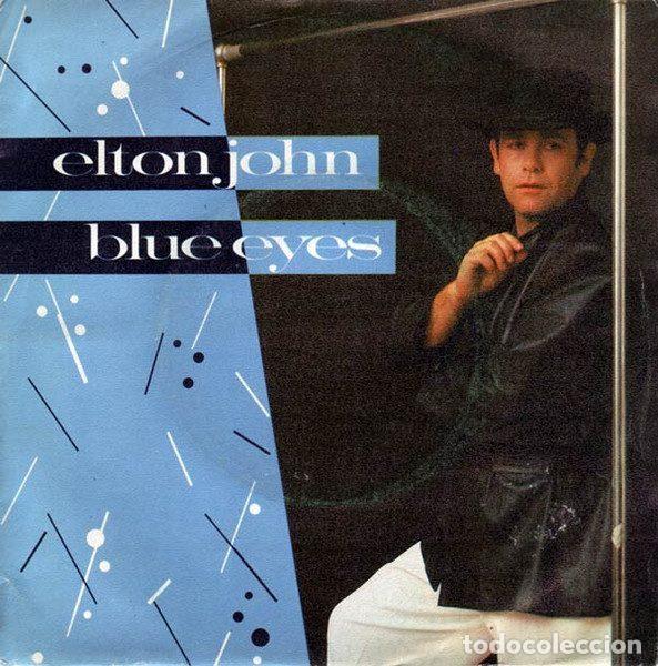 Discos de vinilo: Elton John &ndash; Blue Eyes (Vinyl, The Rocket Record Company 6000 800)