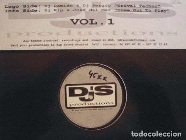 Dischi in vinile: Various &ndash; Djs Productions Vol. 1 (Vinyl, Djs Productions DJP 001)