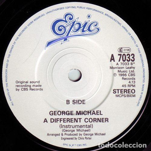 Discos de vinilo: George Michael &ndash; A Different Corner (Vinyl, Epic A7033) - Foto 4