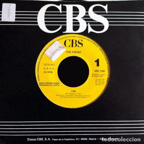 Discos de vinilo: The Front &ndash; Fire (Vinyl, CBS ARIC 2409)