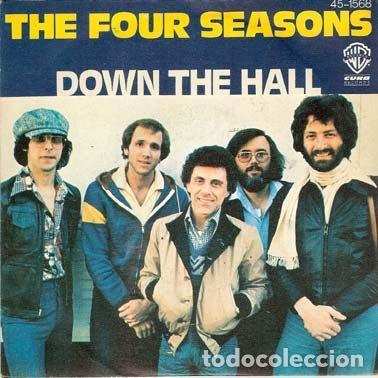 Discos de vinilo: Four Seasons &ndash; Dawn The Hall (Vinyl, Warner Bros. Records 45-1568)