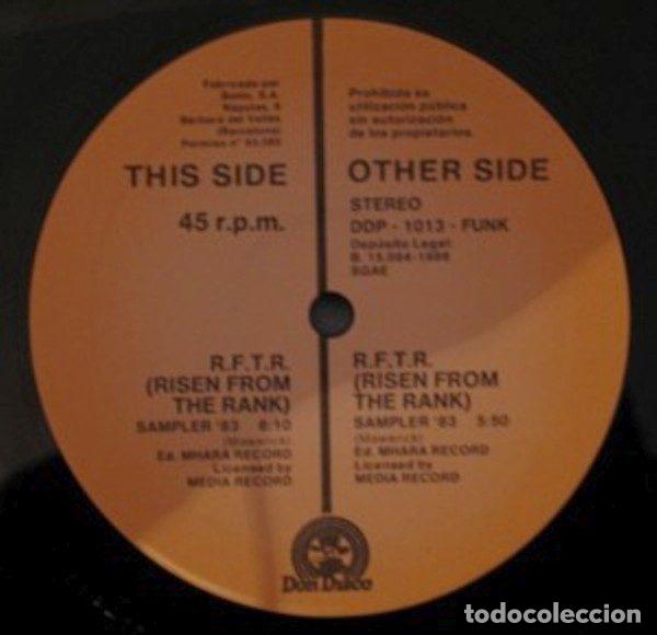 Disques de vinyle: R.F.T.R. (Risen From The Rank) &ndash; Sampler '83 (Vinyl, Don Disco DDP-1013-FUNK)
