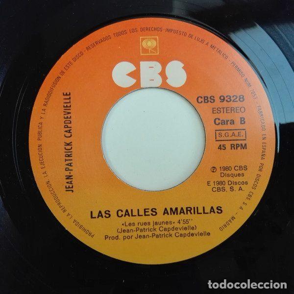 Discos de vinilo: Jean-Patrick Capdevielle &ndash; Es Duro Ser Un H&eacute;roe (Vinyl, CBS CBS 9328) - Foto 5