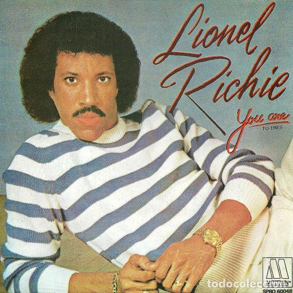 Vinyl records: Lionel Richie &ndash; You Are = Tu Eres / You Mean More To Me (Vinyl, Motown SPBO-60048-B)